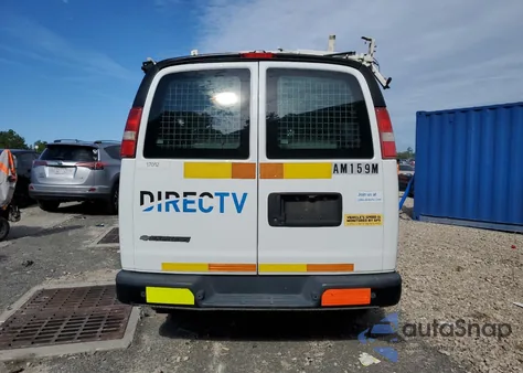 2017 Chevrolet Express G2500 from USA, damaged, VIN 1GCWGAFF3H1274581